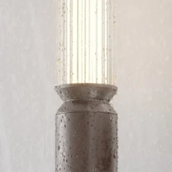 Lampioni Da Giardino-Maytoni lit lampione da giardino led 3000k ip65 marrone moderno