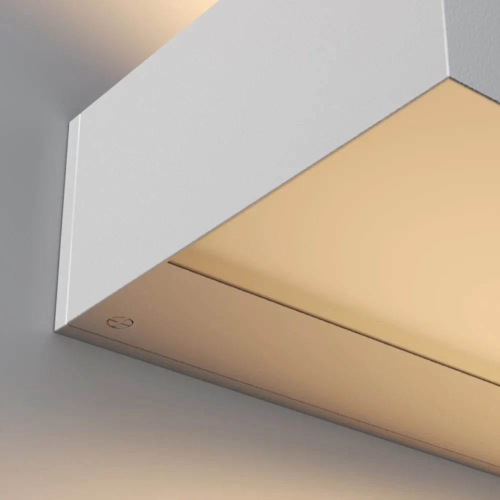 Applique Da Esterno-Maytoni lot applique da esterno led 3000k ip65 design minimal
