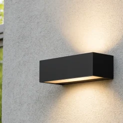 Applique Da Esterno-Maytoni lot applique da esterno led 3000k biemissione ip65