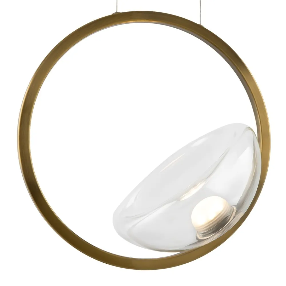 Lampade A Sospensione-Maytoni lunare lampada a sospensione per cucina moderna led 3000k