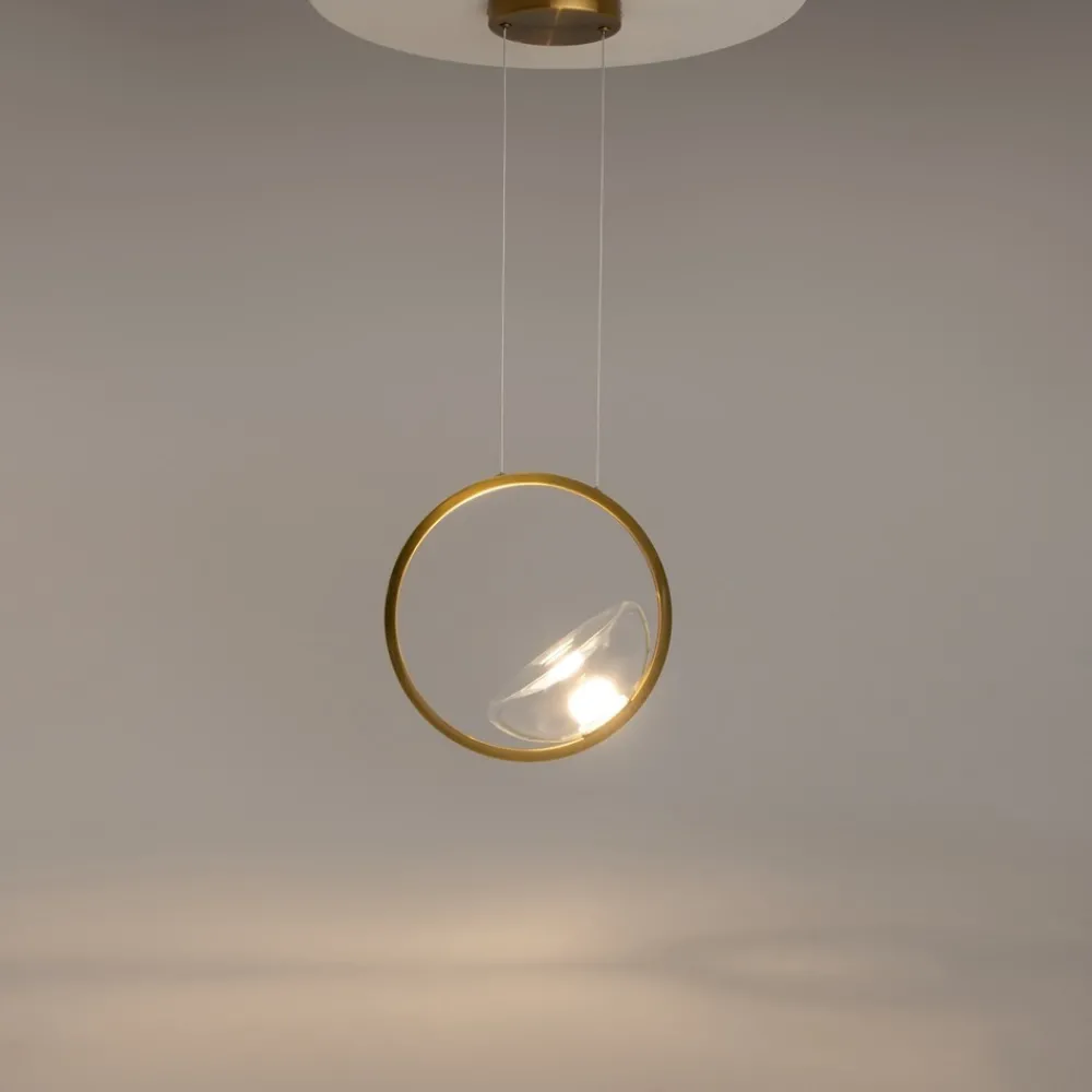 Lampade A Sospensione-Maytoni lunare lampada a sospensione per cucina moderna led 3000k