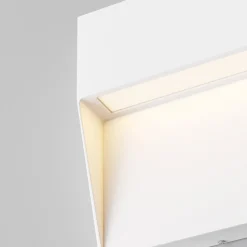 Segnapasso Led-Maytoni mane segnapasso da esterno bianco moderno led 3000k ip54