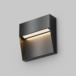 Segnapasso Led-Maytoni mane segnapasso da esterno quadrato led 3000k ip54