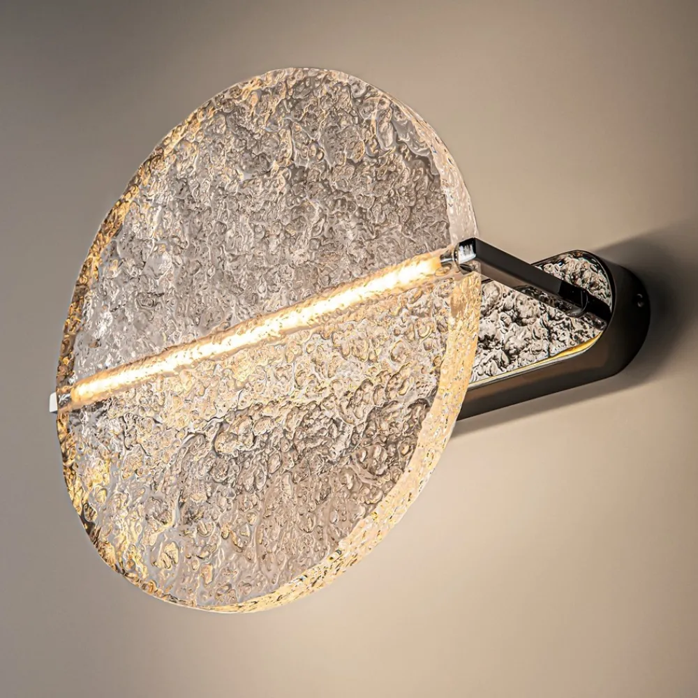 Applique Da Parete-Maytoni mangata applique da parete led 7w 3000k tonda moderna