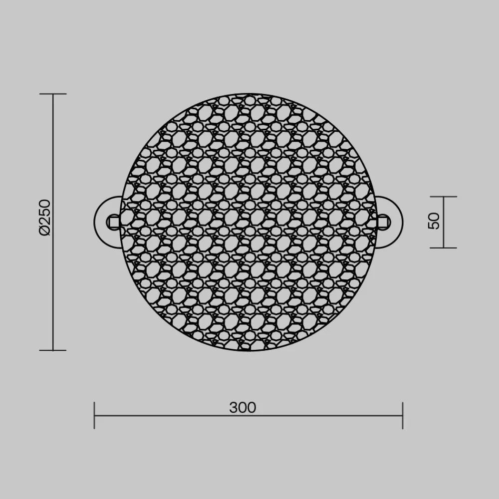 Applique Da Parete-Maytoni mangata applique da parete led 7w 3000k tonda moderna