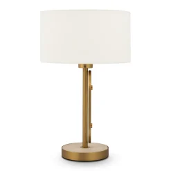Lampade Da Tavolo-Maytoni marmo lampada da tavolo oro ottone stile contemporaneo
