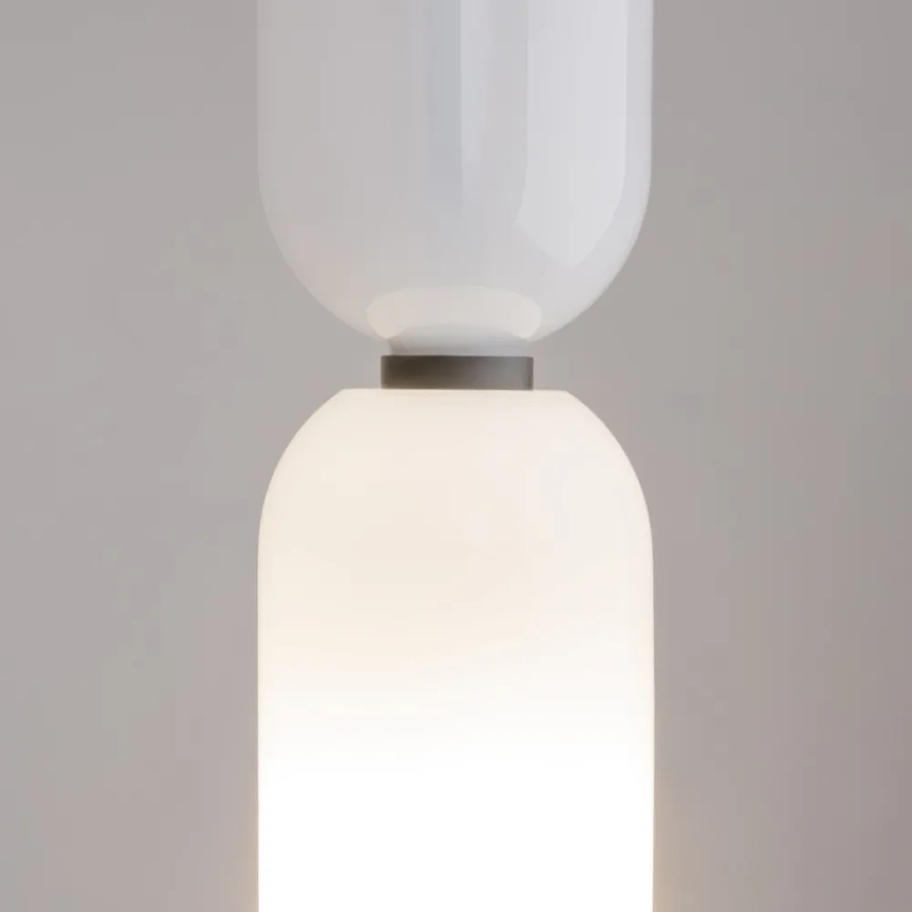 Lampade A Sospensione-Maytoni memory lampada a sospensione bianca minimal per camera da letto
