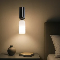 Lampade A Sospensione-Maytoni memory lampada a sospensione per comodino