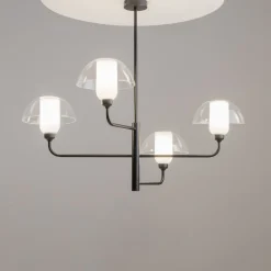 Lampadari Moderni-Maytoni memory lampadario moderno per salotto 4 luci