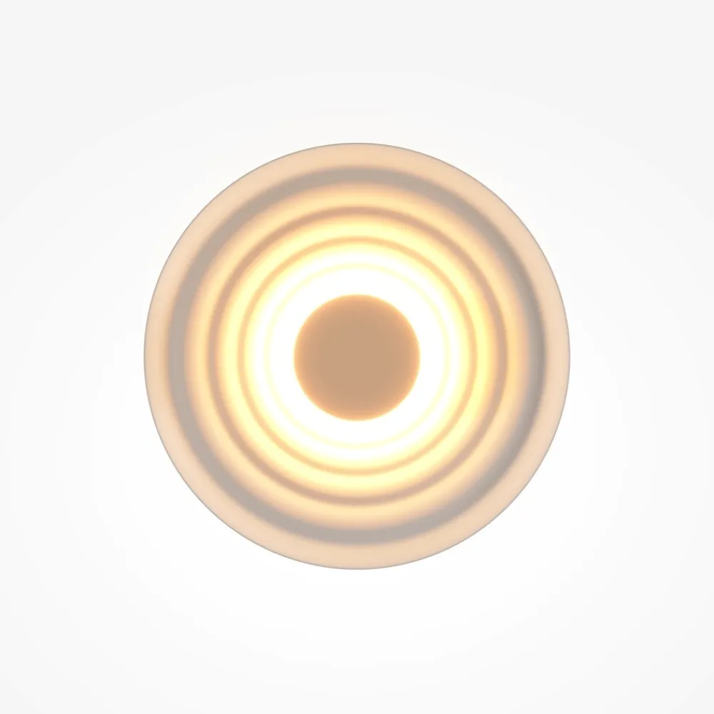 Applique Da Parete-Maytoni nami applique da parete led 6w 2700k circolare bianco