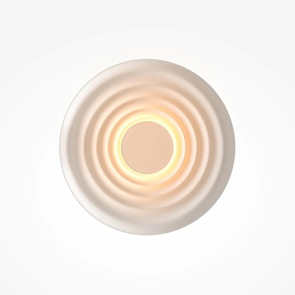 Applique Da Parete-Maytoni nami applique da parete led 6w 2700k circolare bianco