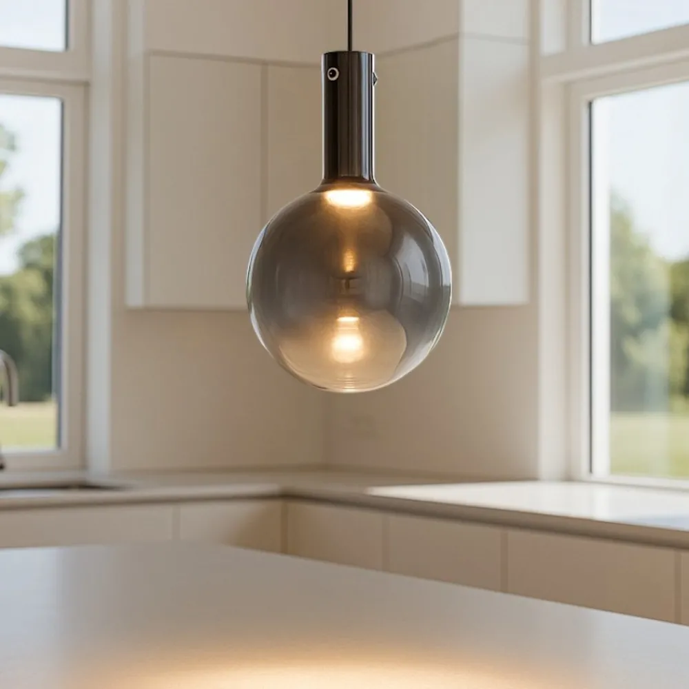 Lampade A Sospensione-Maytoni nebula lampada a sospensione per isola cucina moderna led 3000k