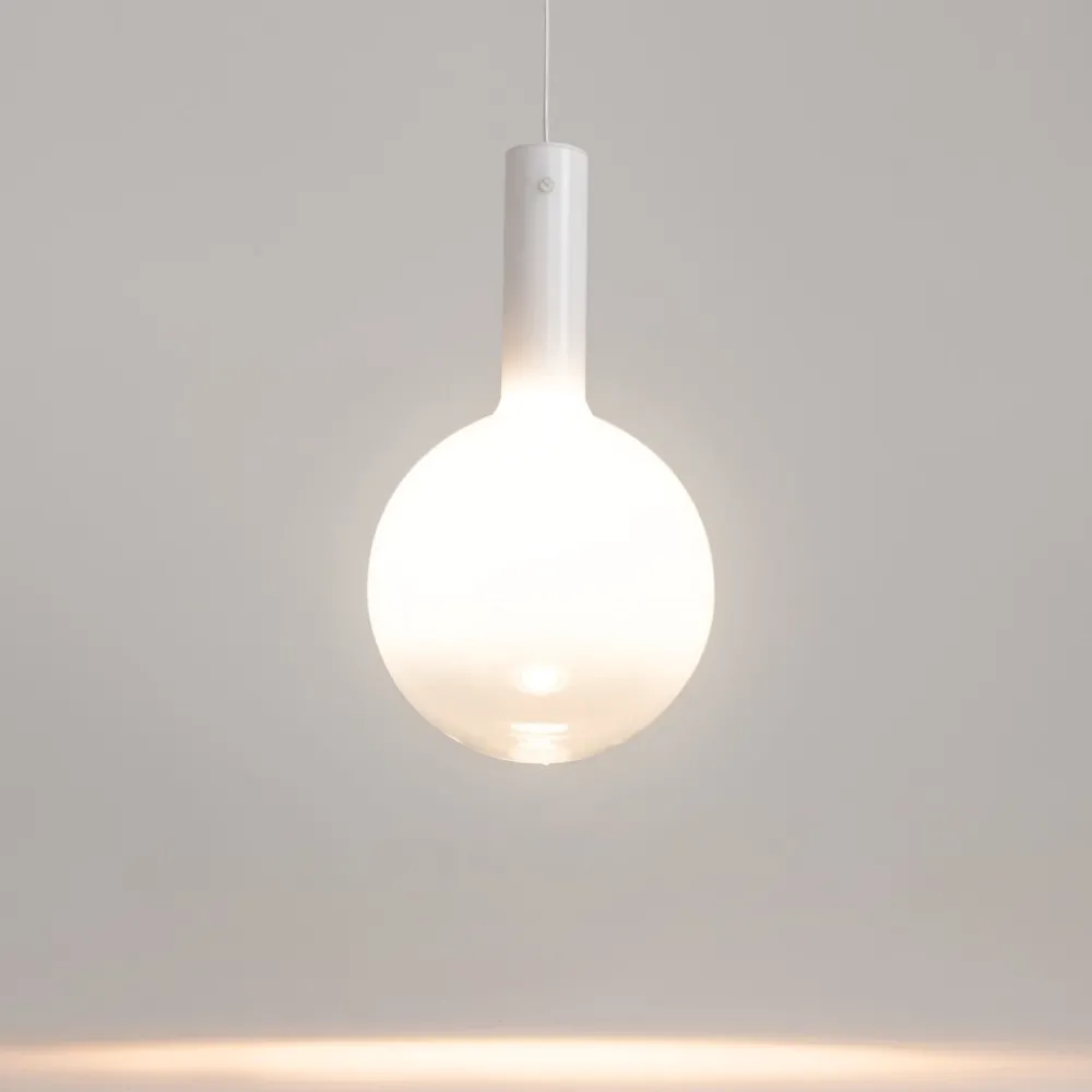 Lampade A Sospensione-Maytoni nebula lampada a sospensione bianca per cucina led 3000k