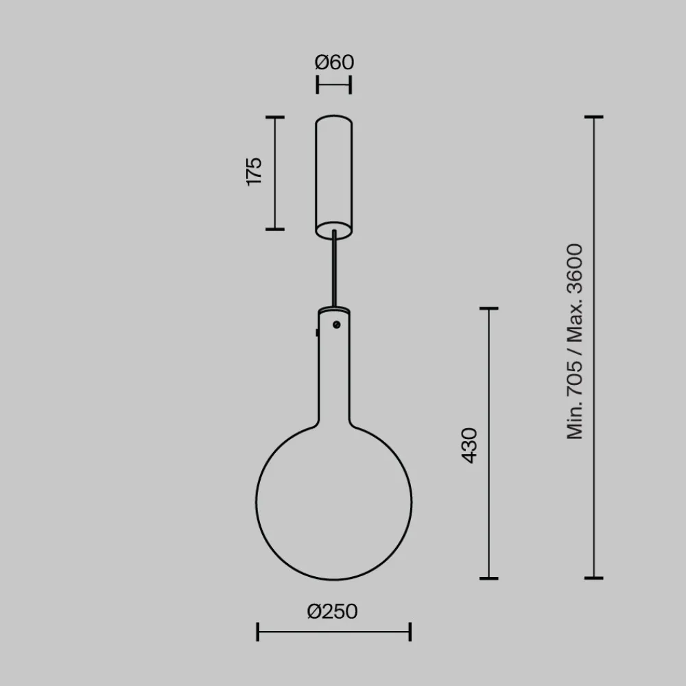Lampade A Sospensione-Maytoni nebula lampada a sospensione bianca per cucina led 3000k