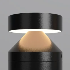 Lampioni Da Giardino-Maytoni olten lampione basso da giardino led 3000k ip65 nero