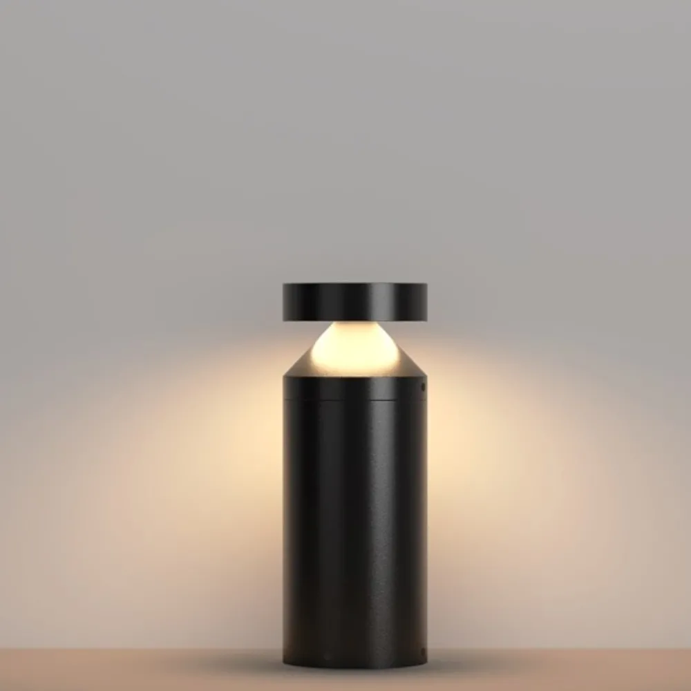 Lampioni Da Giardino-Maytoni olten lampione basso da giardino led 3000k ip65 nero