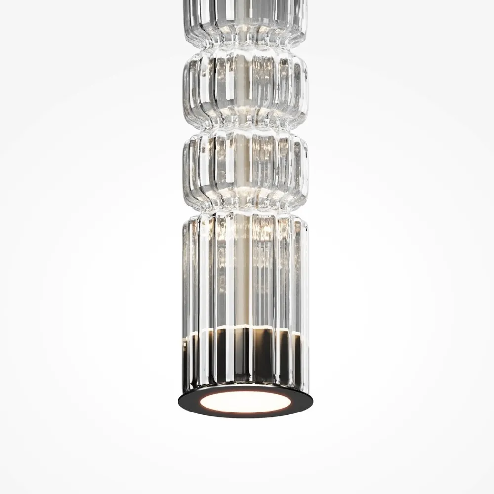 Lampade A Sospensione-Maytoni ordo lampada a sospensione in vetro lavorato led 3000k