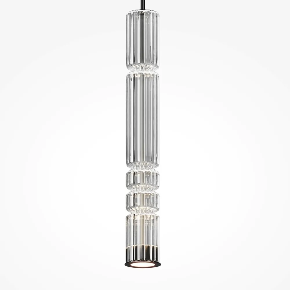 Lampade A Sospensione-Maytoni ordo lampada a sospensione in vetro lavorato led 3000k