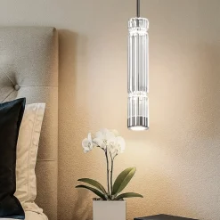 Lampade A Sospensione-Maytoni ordo lampada a sospensione cilindrica per comodino led 3000k