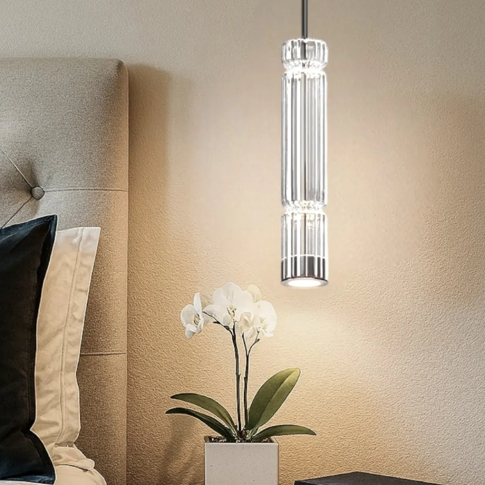 Lampade A Sospensione-Maytoni ordo lampada a sospensione cilindrica per comodino led 3000k