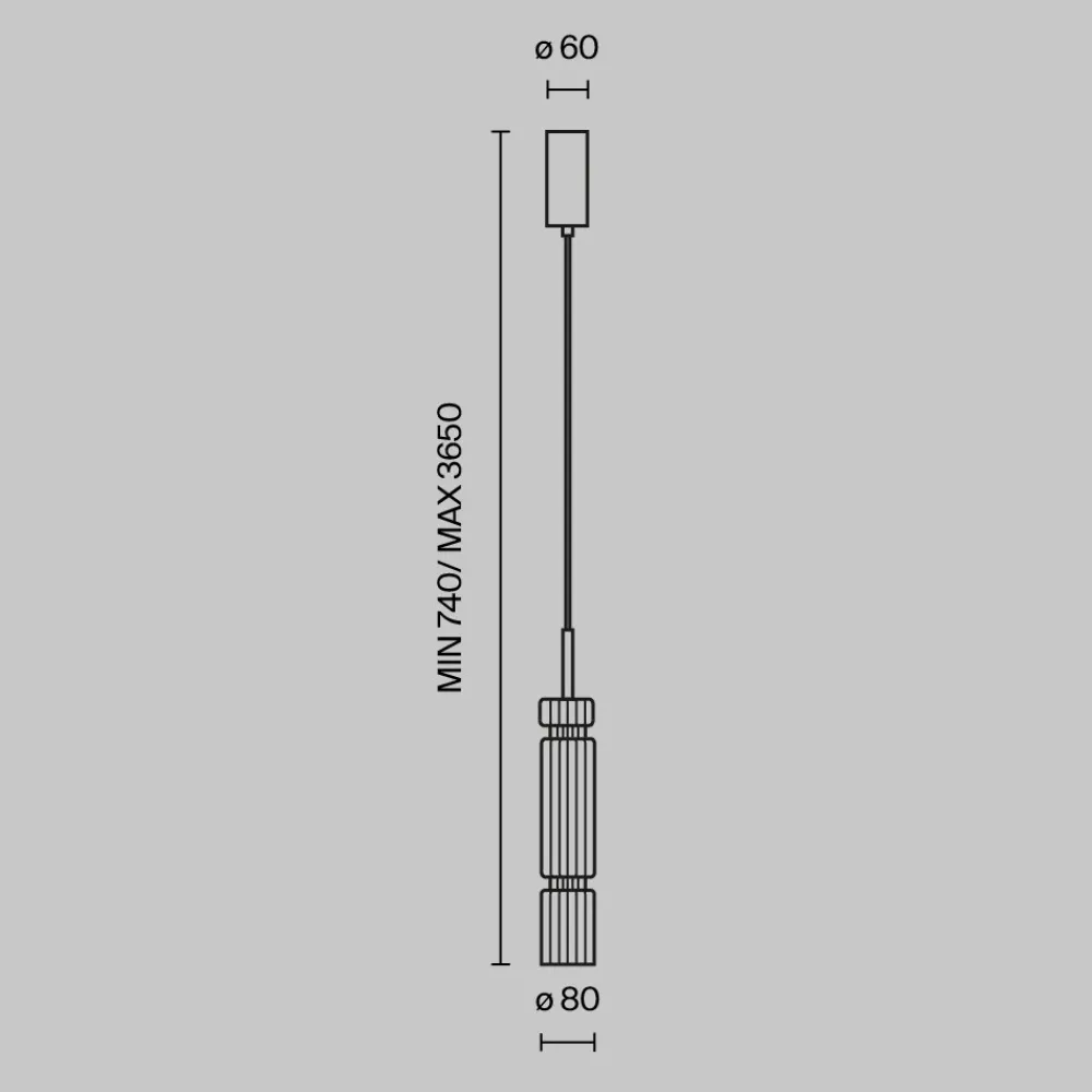 Lampade A Sospensione-Maytoni ordo lampada a sospensione cilindrica per comodino led 3000k