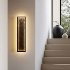 Applique Da Parete-Maytoni orign applique da parete led 55w 3000k pietra naturale