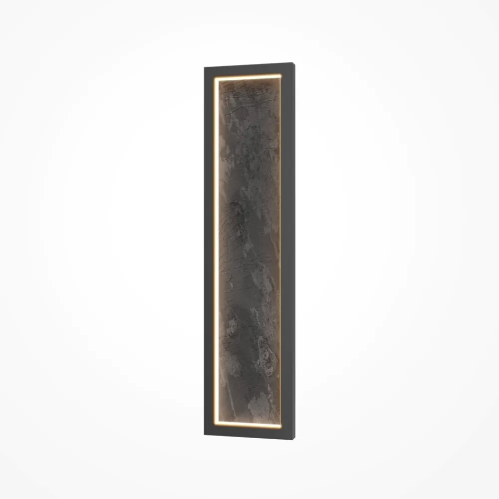 Applique Da Parete-Maytoni orign applique da parete led 55w 3000k pietra naturale
