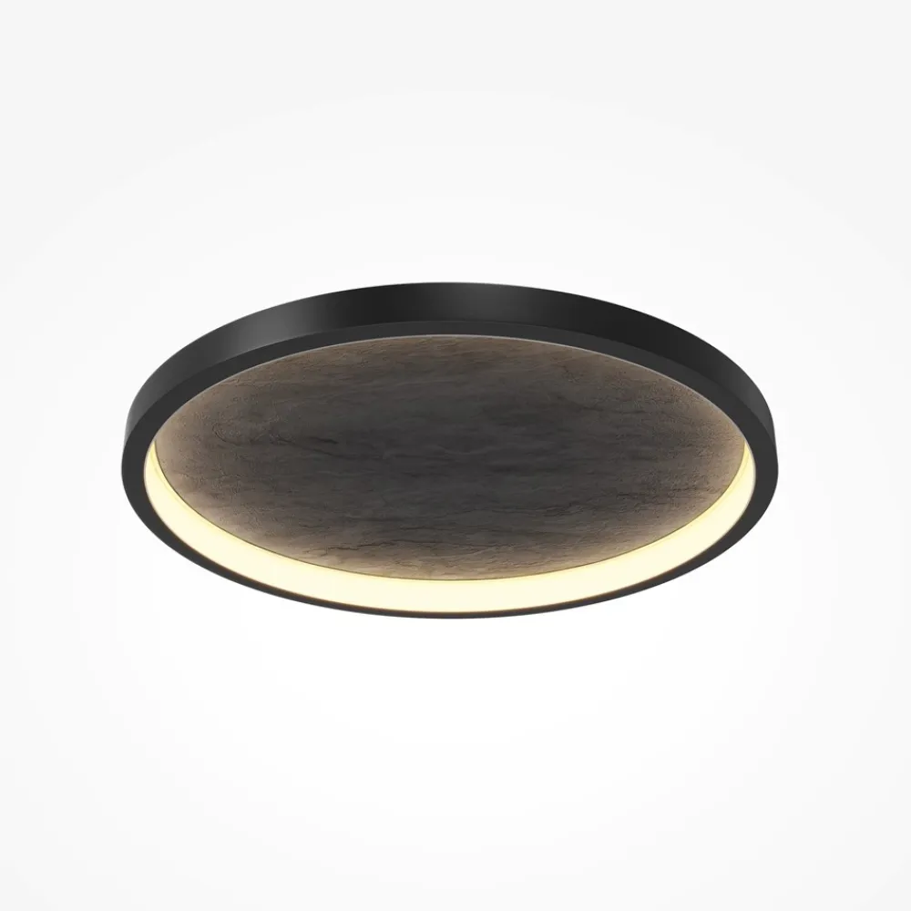 Plafoniere Moderne-Maytoni orign plafoniera led 40w 3000k in pietra naturale