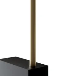 Applique Da Parete-Maytoni pars applique led 6w 3000k bacchetta nero oro moderna