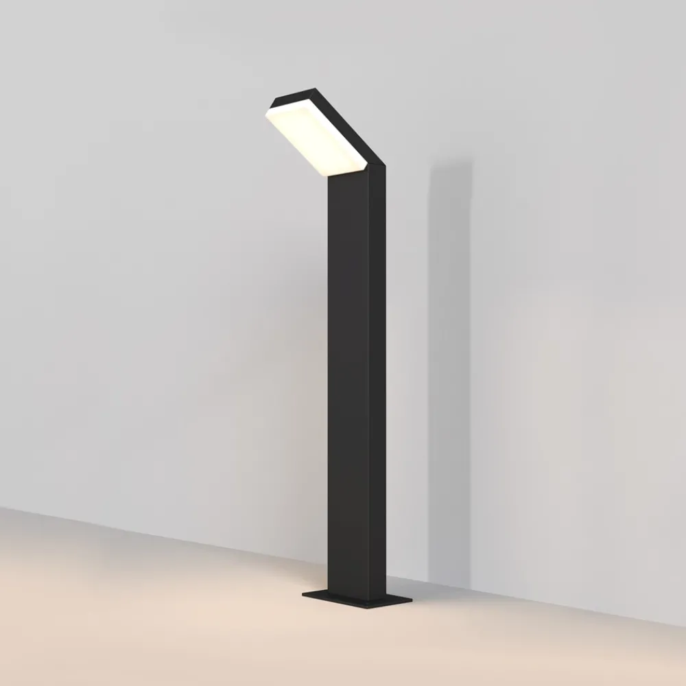 Lampioni Da Giardino-Maytoni paso lampione da giardino led 3000k rettangolare ip54