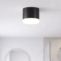 Plafoniere Bagno-Selezionato da Mazzolaluce Maytoni plafoniera da bagno pauline mini rotonda nera ip44