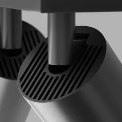 Plafoniere Moderne-Maytoni plafoniera nera da soffitto per cucina con faretti orientabili focus