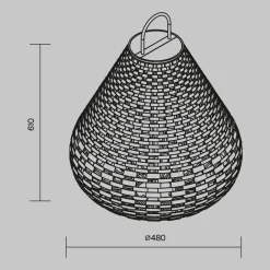 Lampade Da Esterno Giardino-Maytoni plet lampada da esterno giardino traforata led 3000k ip65
