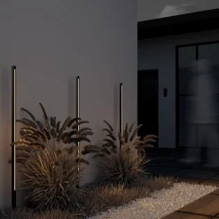Lampioni Da Giardino-Maytoni pole lampione da giardino moderno con picchetto led 3000k ip65