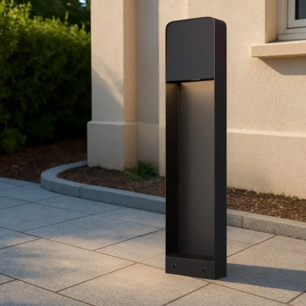Lampioni Da Giardino-Maytoni porte lampione da esterno giardino led 3000k ip54 moderno