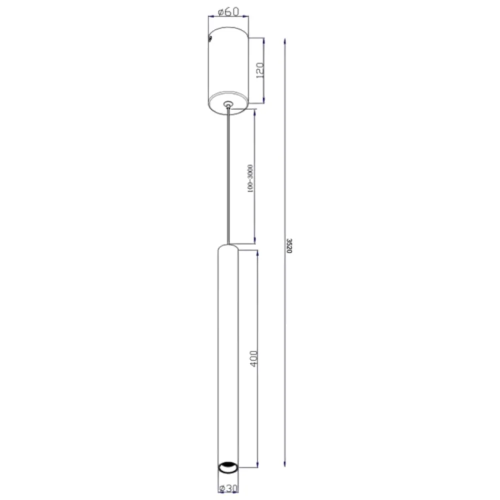 Lampade A Sospensione-Maytoni pro base lampada a sospensione led 6w 4000k per comodino bianca