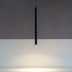 Lampade A Sospensione-Maytoni pro extra lampada a sospensione led 6w 4000k cilindrica nera