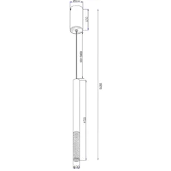 Lampade A Sospensione-Maytoni pro shade lampada a sospensione led 6w 4000k per comodino
