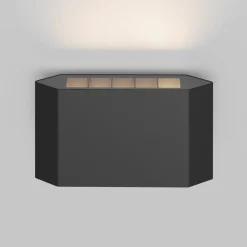 Applique Da Esterno-Maytoni pull applique da esterno led 3000k ip54 moderno nero