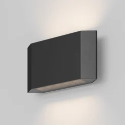 Applique Da Esterno-Maytoni pull applique da esterno led 8w 3000k ip54 nero minimal