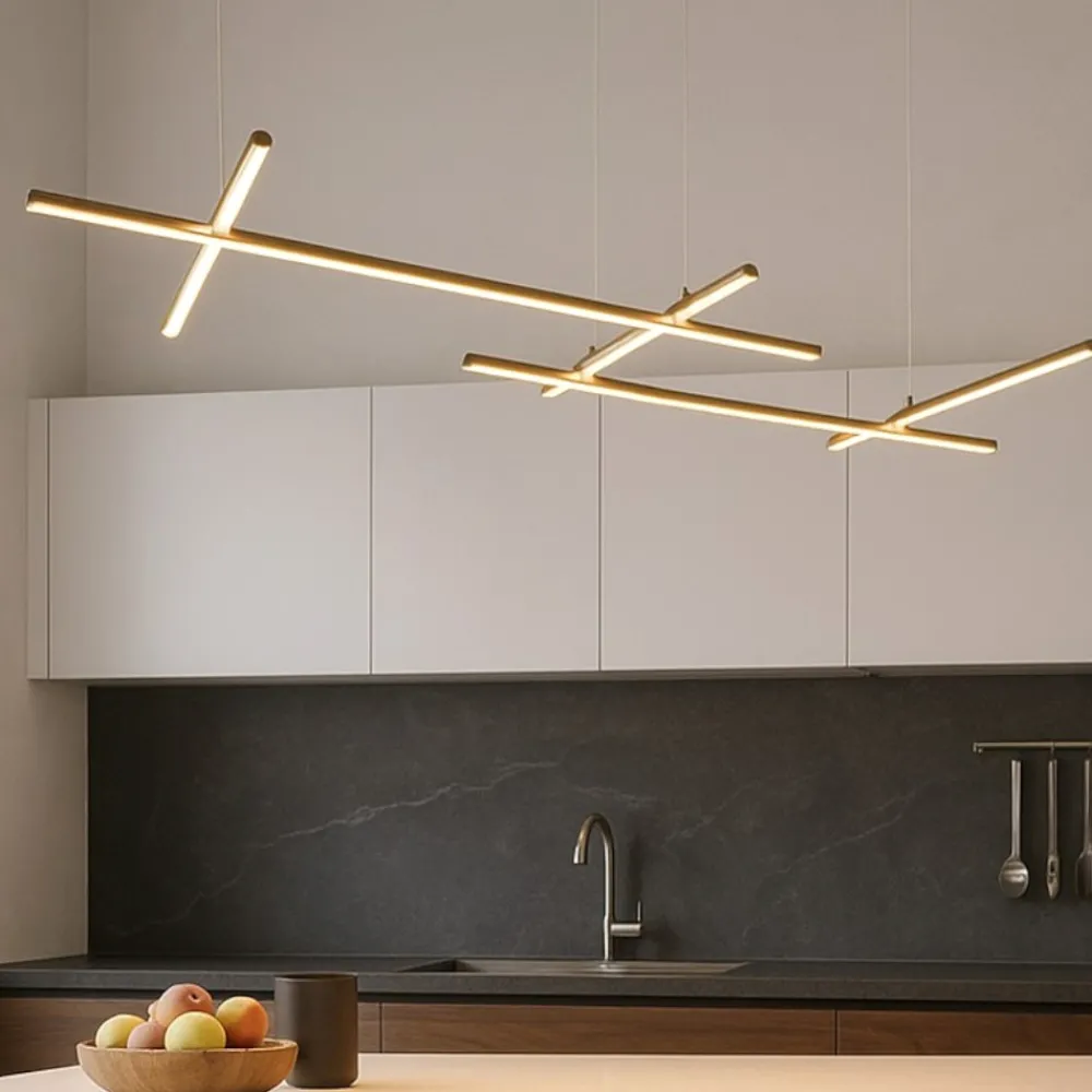 Lampadari Cucina-Maytoni radiance lampadario per cucina moderna led 3000k