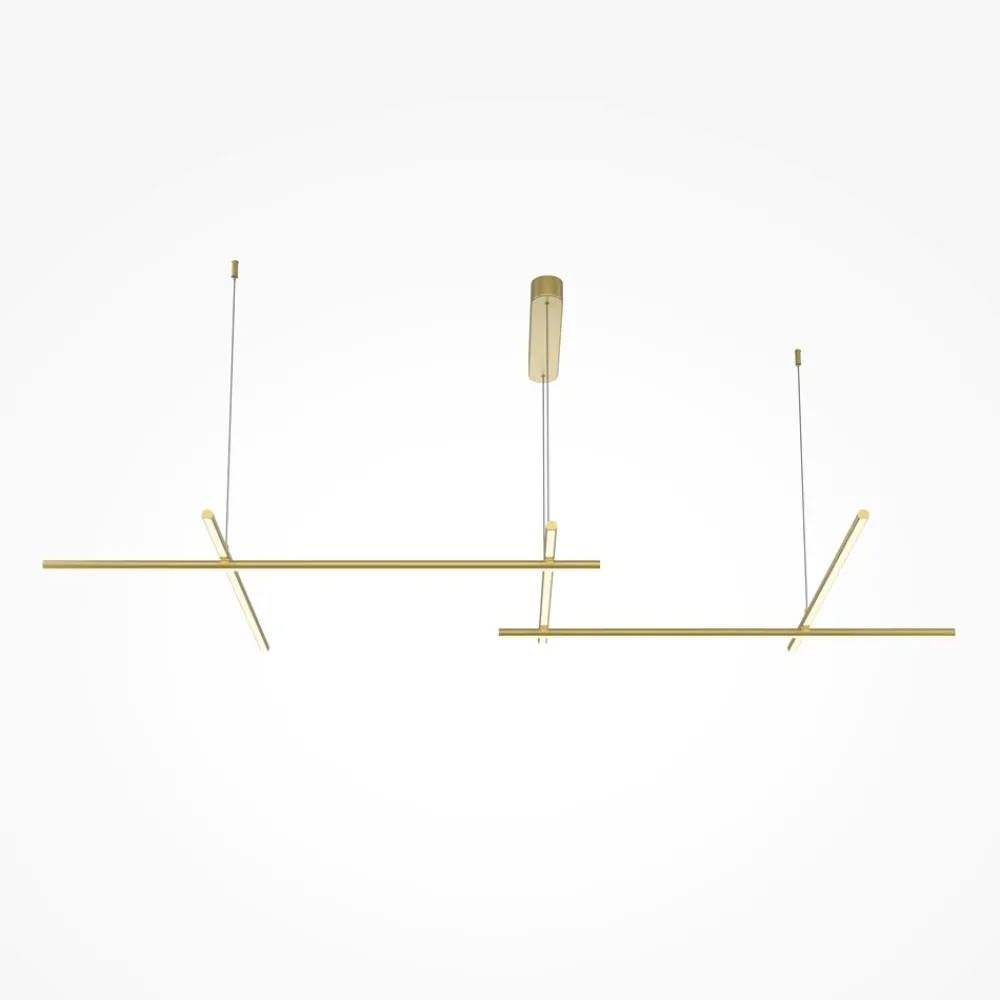 Lampadari Cucina-Maytoni radiance lampadario per cucina moderna led 3000k
