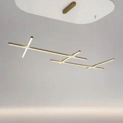 Lampadari Cucina-Maytoni radiance lampadario per cucina moderna led 3000k