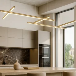 Lampadari Cucina-Maytoni radiance lampadario da cucina minimal led 3000k