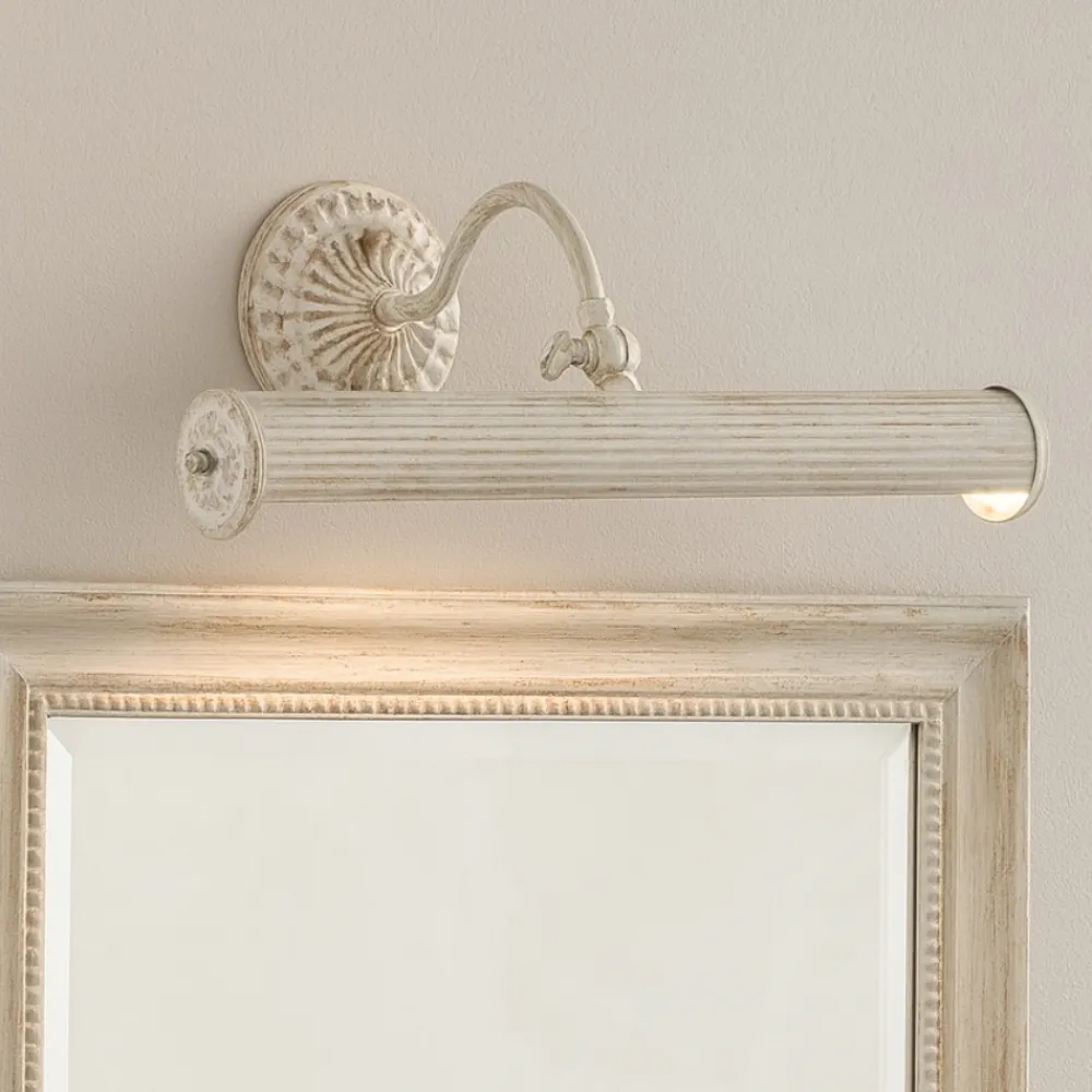 Applique Da Bagno-Maytoni renoir applique bagno bianco anticato per specchio