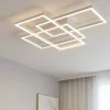 Plafoniere Moderne-Maytoni rida plafoniera moderna led 78w da 3000k a 4000k bianca