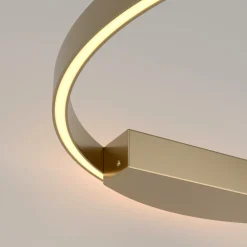 Applique Da Parete-Maytoni rim applique da parete colore oro led 3000k circolare