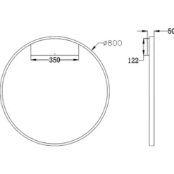 Applique Da Parete-Maytoni rim applique da parete design moderno led 3000k