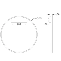 Applique Da Parete-Maytoni rim applique da parete design minimal led 3000k