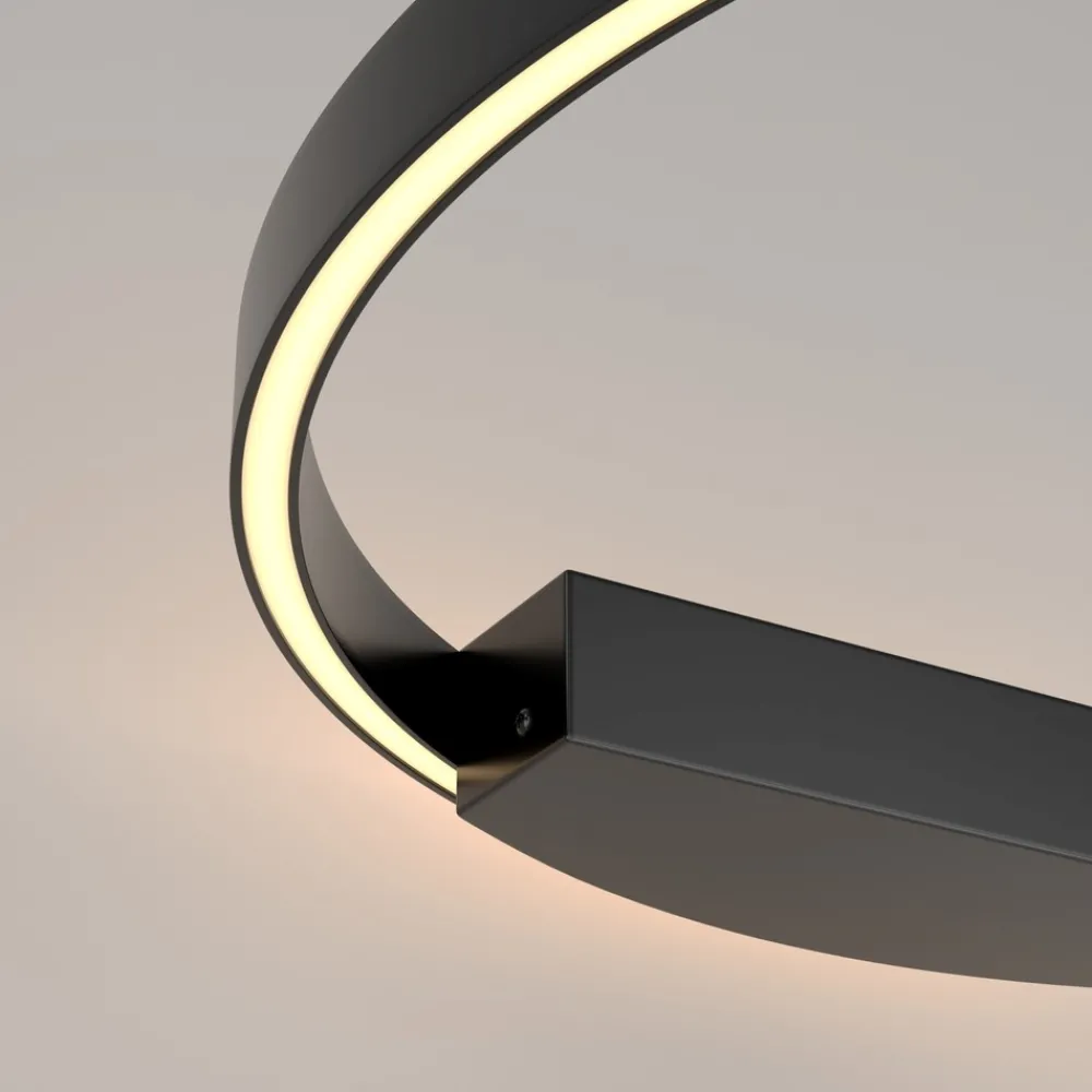 Applique Da Parete-Maytoni rim applique da parete ad anello led 3000k